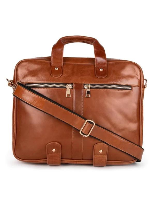 1Accessories-10 Brown Laptop Bag