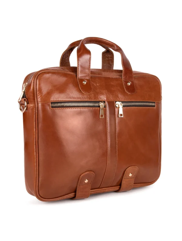 1Accessories-10-A Brown Laptop Bag