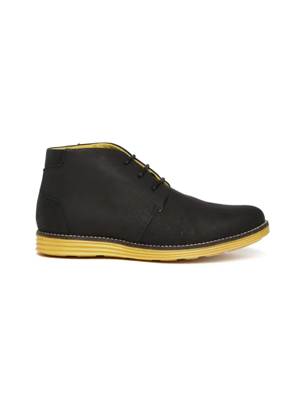 Accessories-1-B Black Lace Up Boot