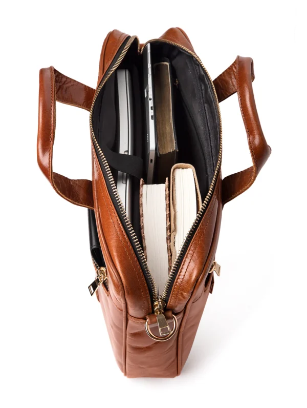 Accessories-10-B Brown Laptop Bag