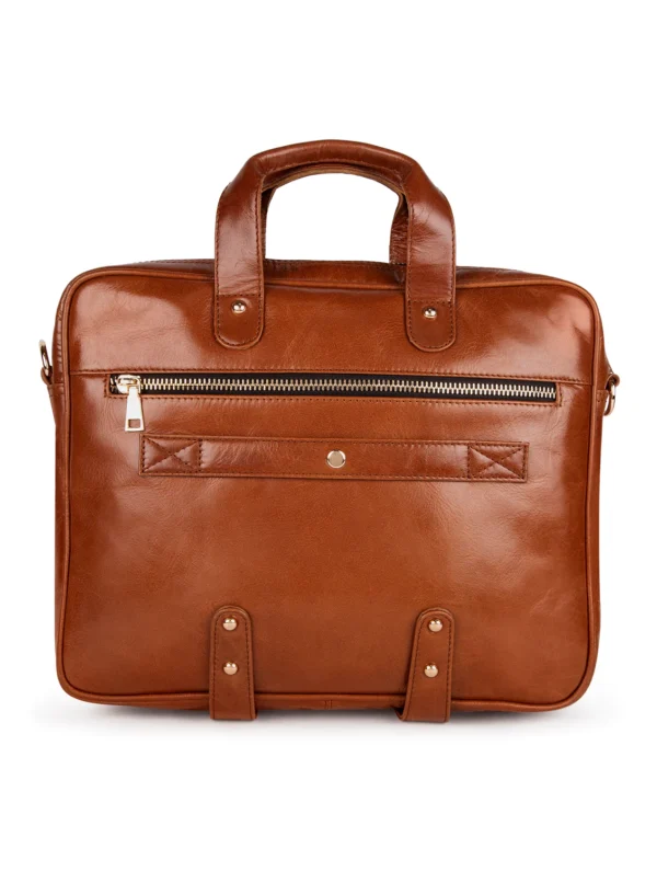 Accessories-10-C Brown Laptop Bag