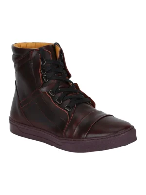 Accessories-2 Brown Leather Lace Up Boots