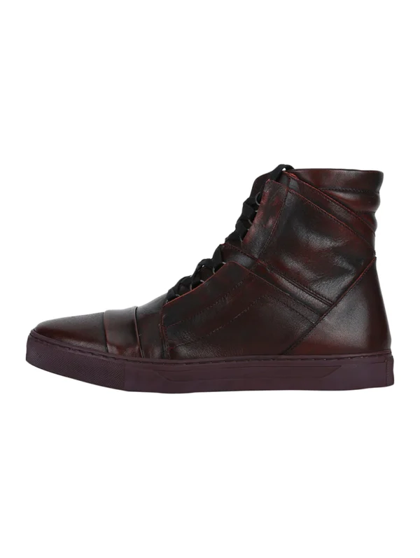 Accessories-2-C Brown Leather Lace Up Boots