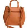Accessories-3-C Tan Leatherette (Pu) Regular Handbag