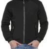 men-18 Black Cotton Sweatshirt
