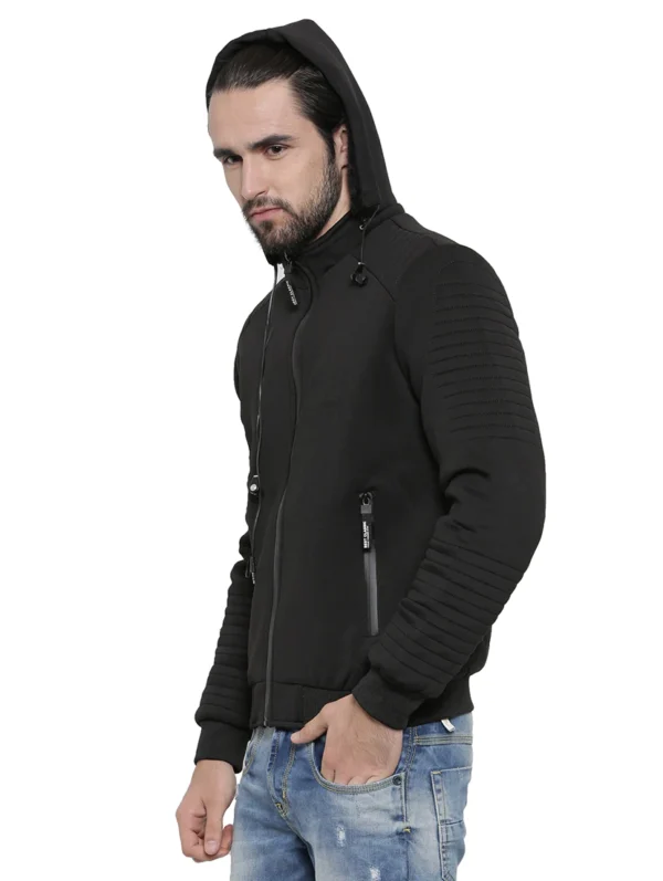 men-18-C Black Cotton Sweatshirt