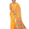 saari-1 Self Design Cotton Silk Jamdani Saree