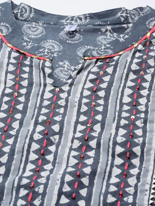 saari-12-B Printed Suit Set With Face Mask
