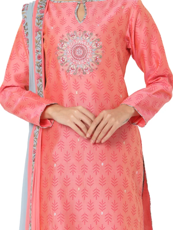saari-13-B Printed Kurta Palazzo Set