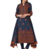 saari-15 Embroidered Kurta Churidaar Set