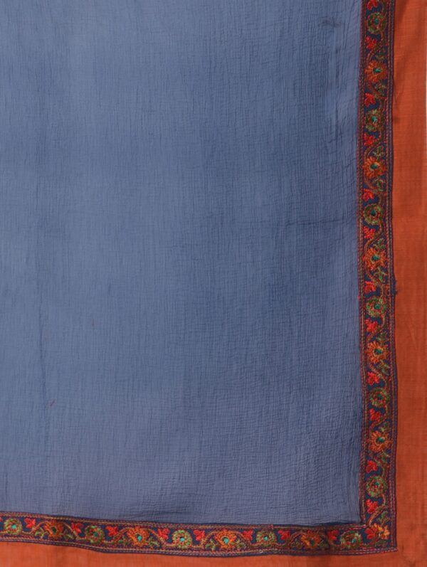 saari-15-A Embroidered Kurta Churidaar Set