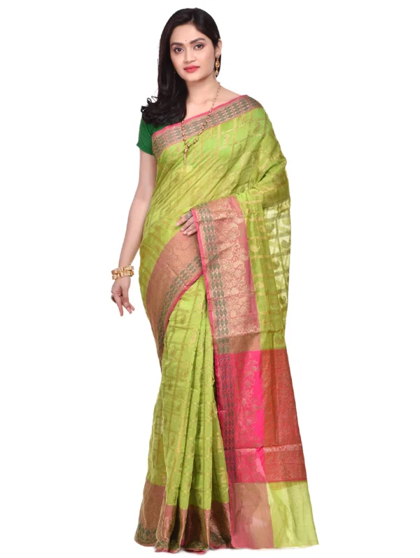 saari-3 Self Design Banarasi Saree With Blouse