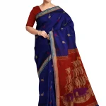 saari-4 Zari Work Handloom Saree With Blouse