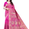 saari-5 Ethnic Motifs Woven Saree With Blouse