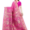 saari-5-C Ethnic Motifs Woven Saree With Blouse